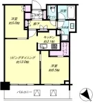 2LD・K+WIC<br>61.61m²