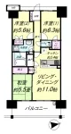 3SLD・K+WIC<br>71.92m²