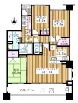 3LDK+WIC<br>80.38m²