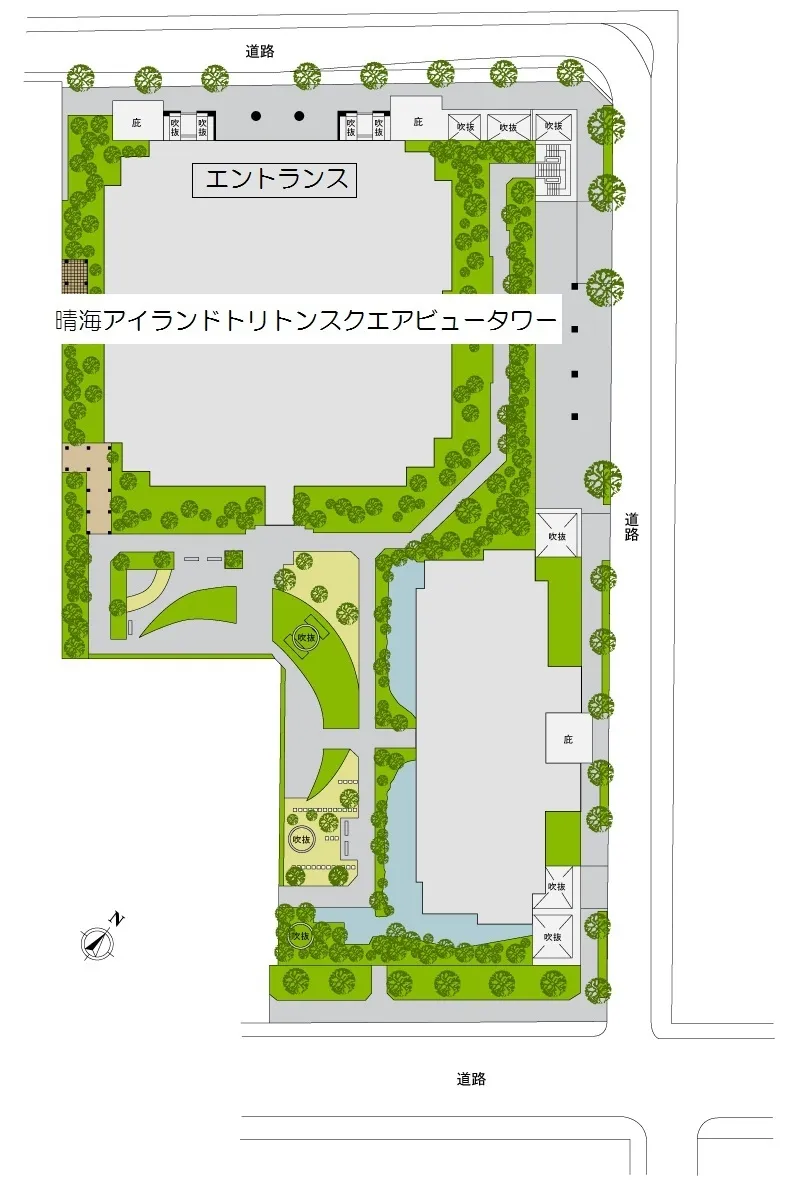 敷地配置図