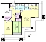 2LD・K+S+WIC<br>89.60m²