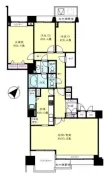 センターヒルG棟の代表的間取り<br>113.26m²