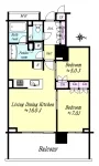 2LD・K<br>64.76m²