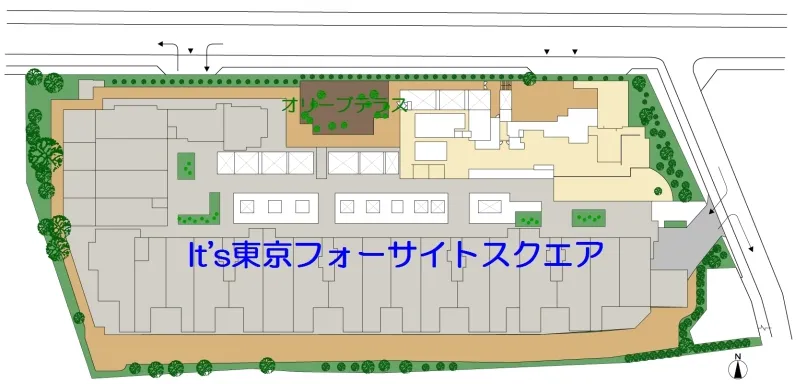 敷地配置図