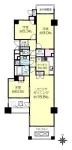 3LDK＋納戸<br>94.21m²