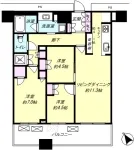 3LD・K+WIC<br>76.14m²