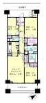 3LDK+WIC<br>84.61m²