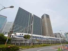 新幹線が見えます