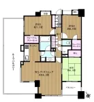 3LDK<br>85.00m²