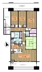 ４LD・K　　<br>９６．７０m²