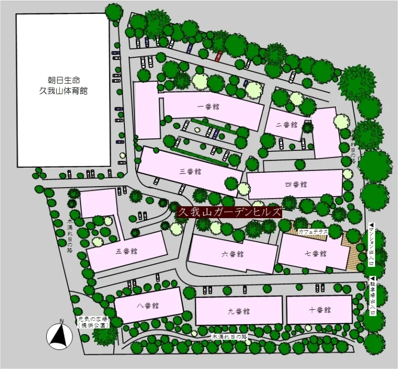 敷地配置図