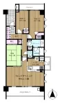 3LD・K+WIC<br>81.02m²