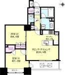 2ＬＤＫ+ＷＩＣ+ＳＩＣ<br>61.42m²