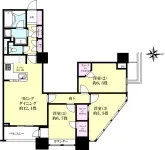 3ＬＤＫ+3ＷＩＣ<br>79.02m²