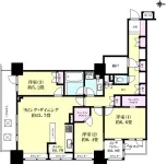 3ＬＤＫ+2ＷＩＣ+Ｎ<br>95.44m²