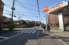 「自衛隊前」交差点