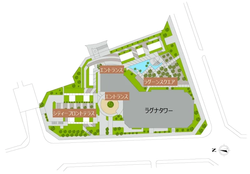 敷地配置図