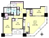 3LDK＋W<br>105.41m²