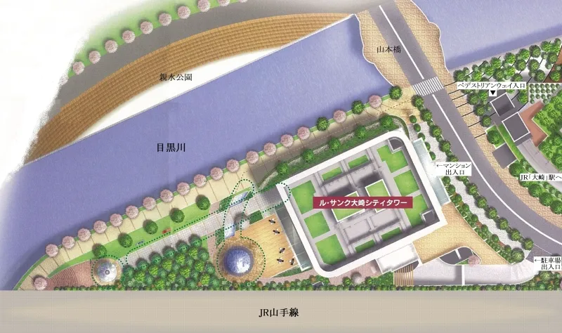 敷地配置図