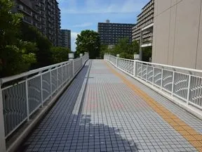 敷地内につながってます