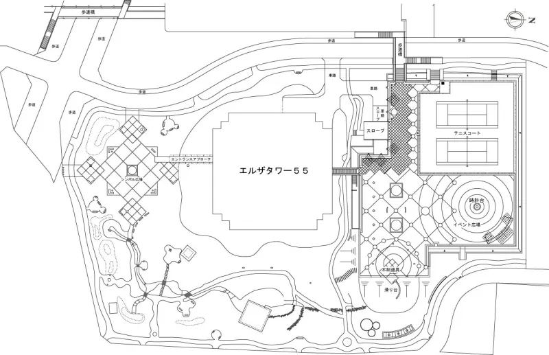 敷地配置図