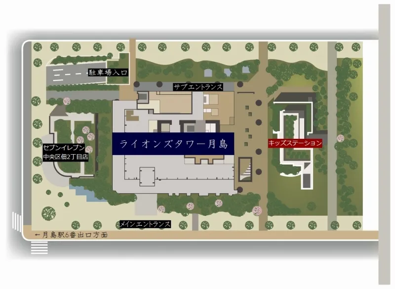 敷地配置図