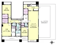 3LD・K＋DEN<br>149.76m²