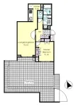 1LD・K<br>56.44m²　
