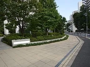 敷地内舗道空間