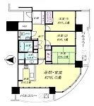 ３LD・K<br>９３．５４m²　