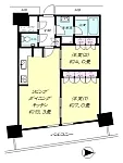 ２LDK<br>５７．２０m²　
