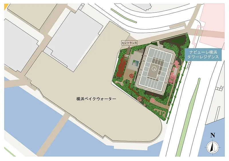 敷地配置図