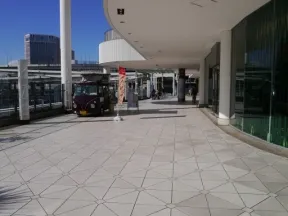 ベイクォーターのテラス