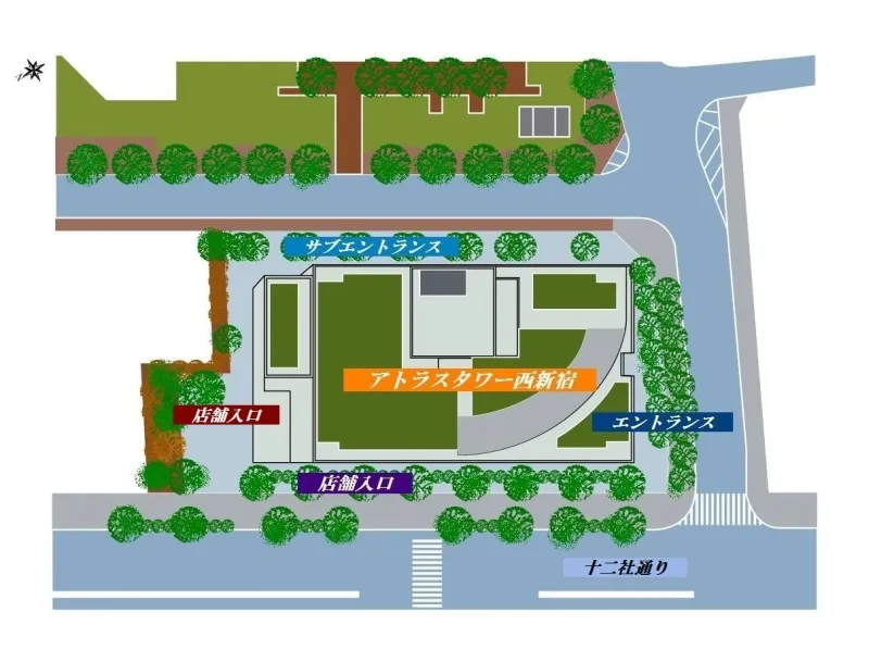 敷地配置図