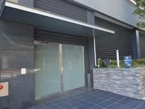 自転車置場出入口