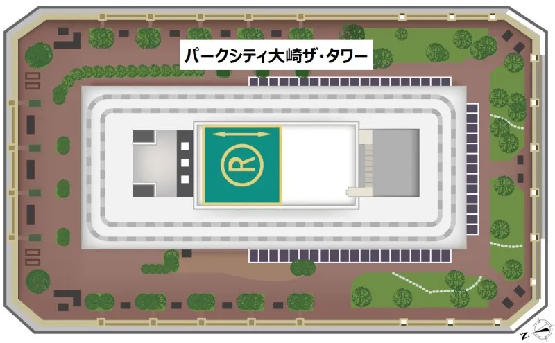敷地配置図