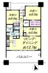 ３ＬＤ・Ｋ＋ＷＩＣ<br>８７．１７m²