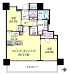 2LD・K+WIC+SIC<br>62.24m²