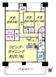 3SLD・K+2WIC<br>115.72m²
