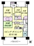 4LD・K+2WIC<br>126.46m²