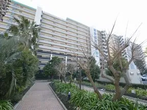 街区公園側より