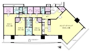 3LDK＋サービスルーム<br>180.39m²
