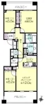 3LD・K+納戸<br>82.19m²