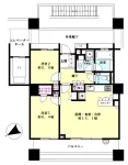 2LDK＋W<br>60.11m²