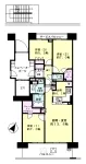 3LD・K＋2WIC<br>82.29m²