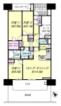 ３SLD・K+WIC<br>１０６・１４m²