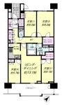 ４LD・K+２WIC<br>１０７・２６m²