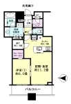 1LD・K+2N+WIC+SIC<br>55.74m²