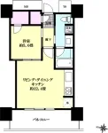 1LDK<br>42.14m²