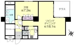 1LD・K<br>70.93m²